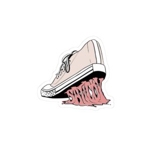 Saticöy Gum Shoe Sticker