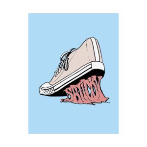 Satcöy Gum Shoe Poster