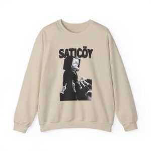 Saticöy TV Stack Crewneck Sweatshirt (More Colors Available)