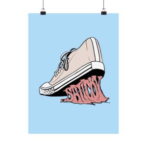 Satcöy Gum Shoe Poster